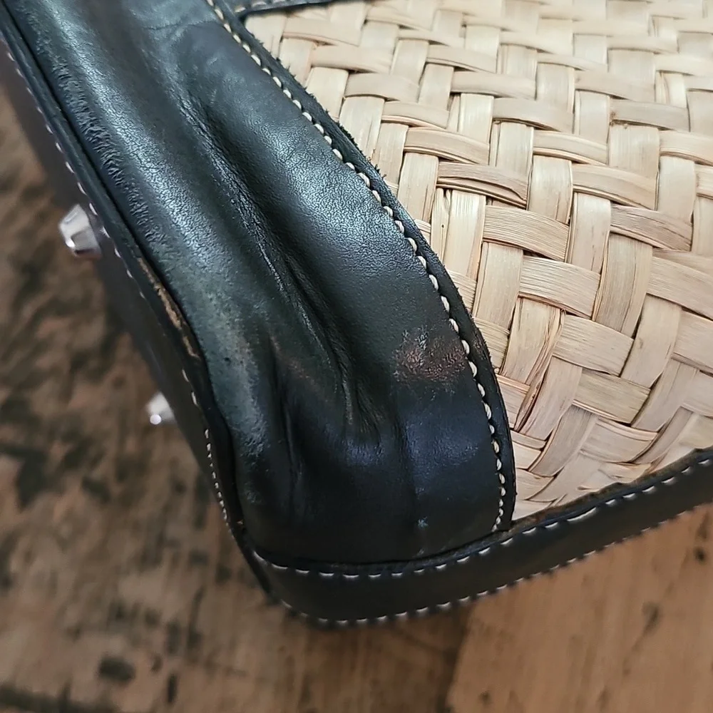 ALEXANDRO YEO Woven Open Top Satchel‎ Handbag